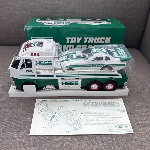 Hess Toy Truck and Dragster Collectible Toy 2016 Brand New In Box - Picture 2 of 9